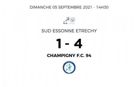 2ème Tour de coupe de France.Victoire4-1 de notre équipe Seniors R2 contre Sud Essonne ETRECHY….                                   Prochain Tour (3ème)contre MENUCOURT AS, le dimanche 19 septembre 2021.